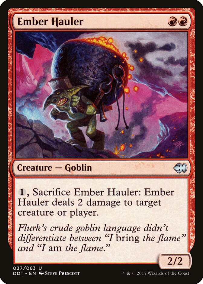 Transportador de Brasa / Ember Hauler - Magic: The Gathering - MoxLand