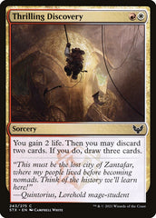 Descoberta Emocionante / Thrilling Discovery - Magic: The Gathering - MoxLand