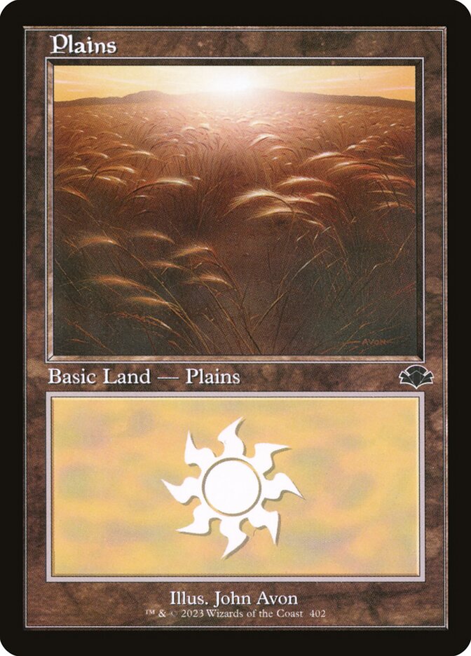 Planície / Plains - Magic: The Gathering - MoxLand