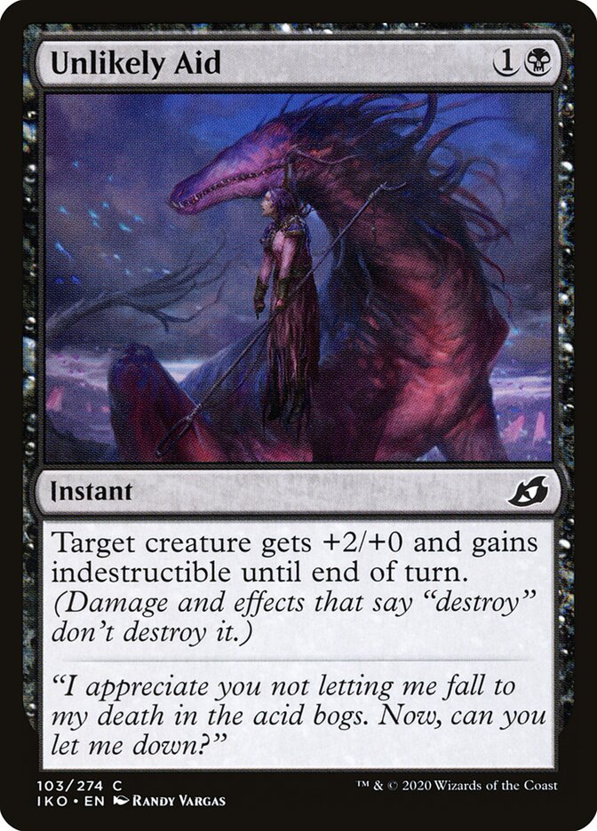 Ajuda Improvável / Unlikely Aid - Magic: The Gathering - MoxLand