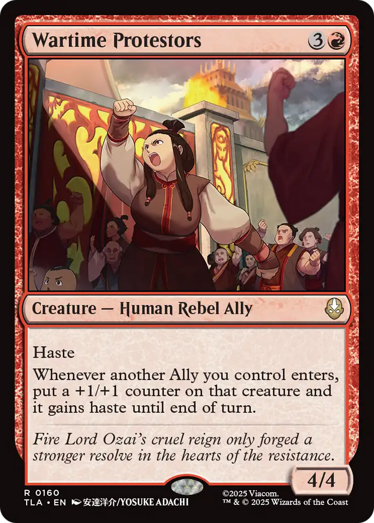 Manifestantes Contra a Guerra / Wartime Protestors - Magic: The Gathering - MoxLand