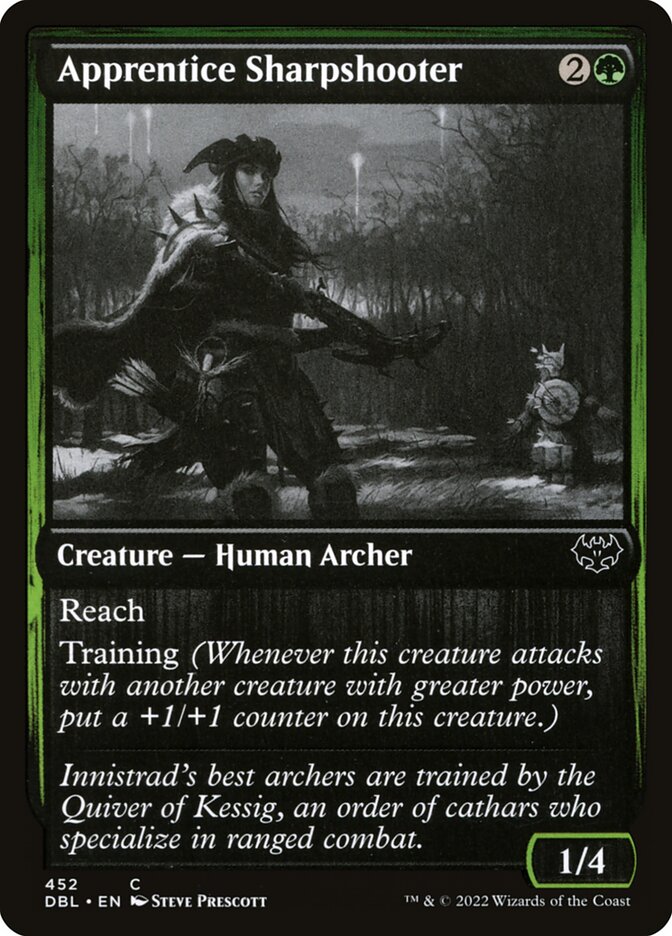 Atiradora de Elite Aprendiz / Apprentice Sharpshooter - Magic: The Gathering - MoxLand