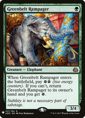 Furioso do Cinturão Verde / Greenbelt Rampager - Magic: The Gathering - MoxLand