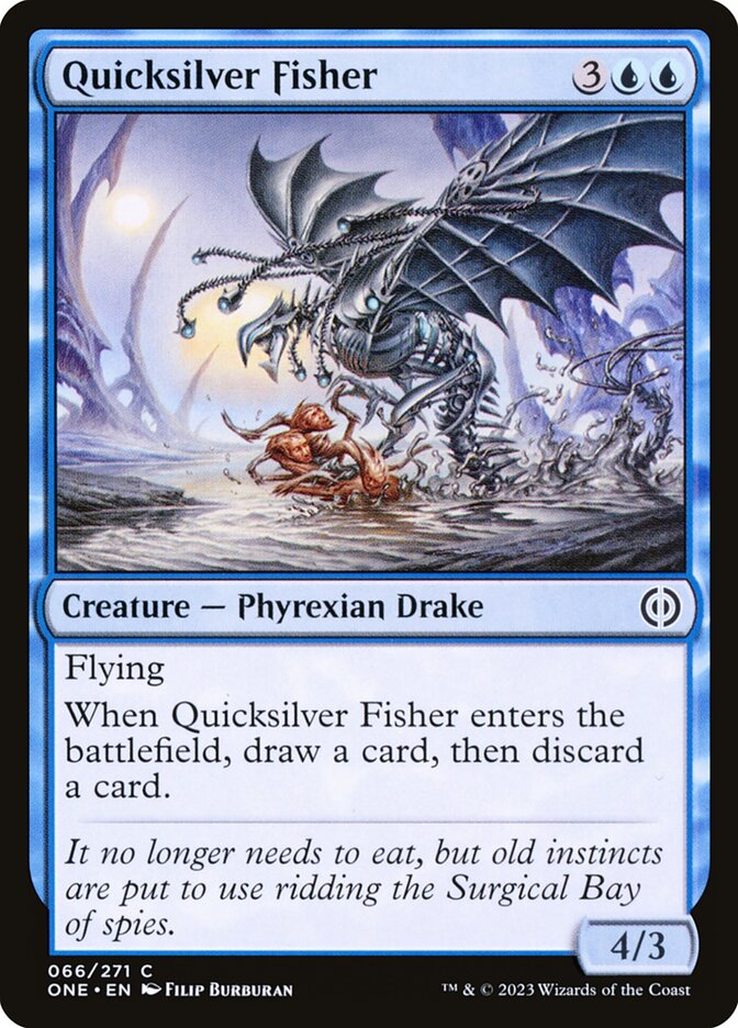 Pescador de Mercúrio / Quicksilver Fisher - Magic: The Gathering - MoxLand