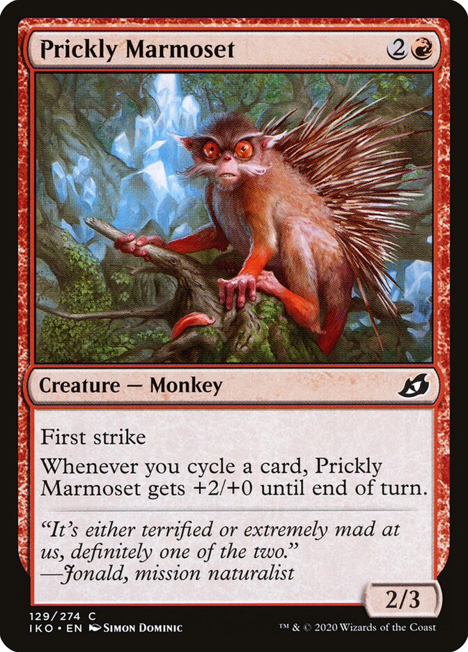 Sagui Espinhoso / Prickly Marmoset - Magic: The Gathering - MoxLand