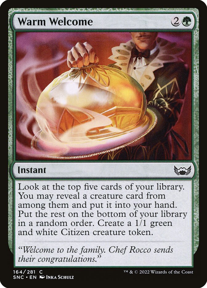 Recepção Calorosa / Warm Welcome - Magic: The Gathering - MoxLand