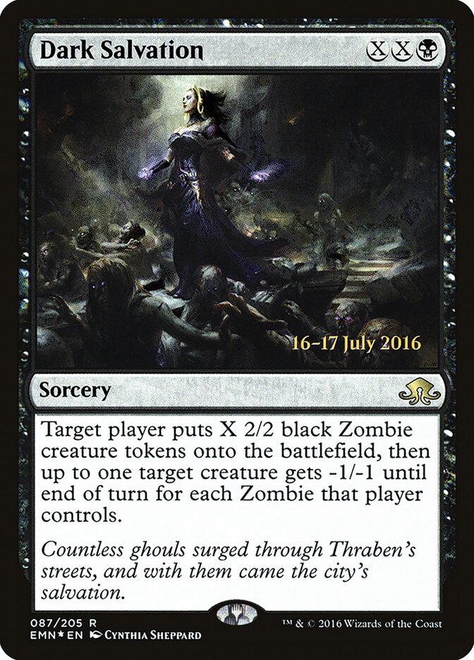 Salvação Sombria / Dark Salvation - Magic: The Gathering - MoxLand