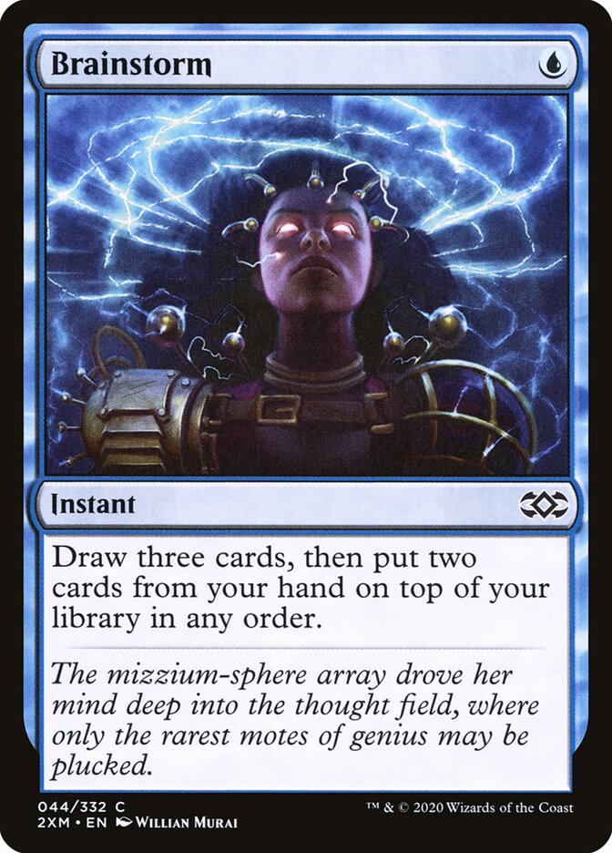 Tempestade Cerebral / Brainstorm - Magic: The Gathering - MoxLand