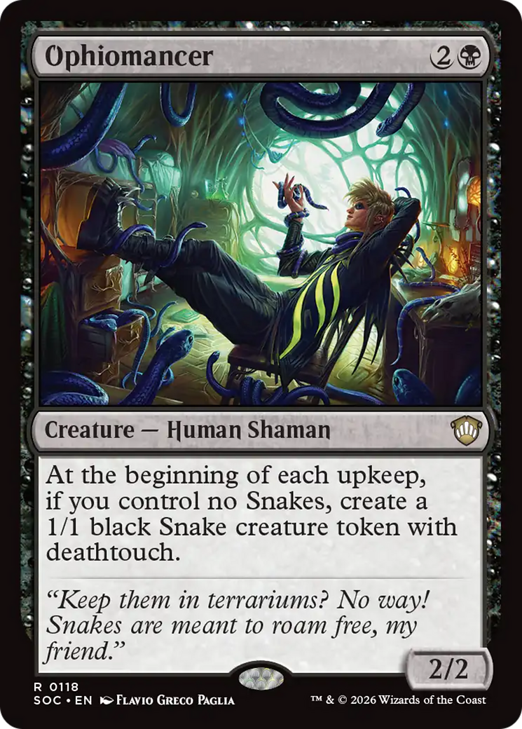 Ofiomante / Ophiomancer - Magic: The Gathering - MoxLand
