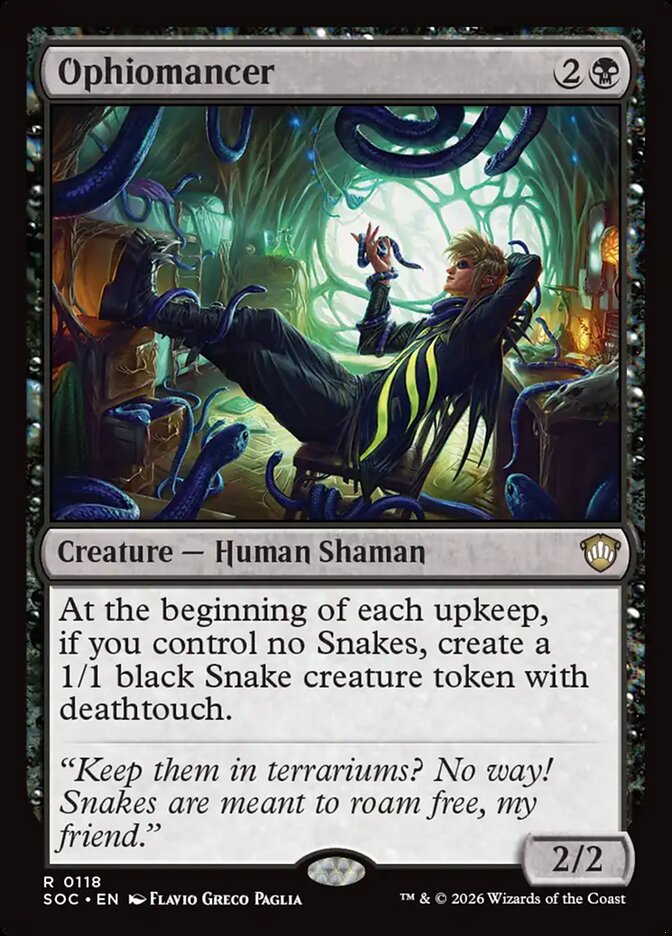 Ofiomante / Ophiomancer - Magic: The Gathering - MoxLand