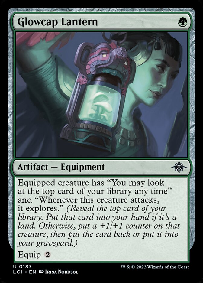Lanterna de Luminofungo / Glowcap Lantern - Magic: The Gathering - MoxLand