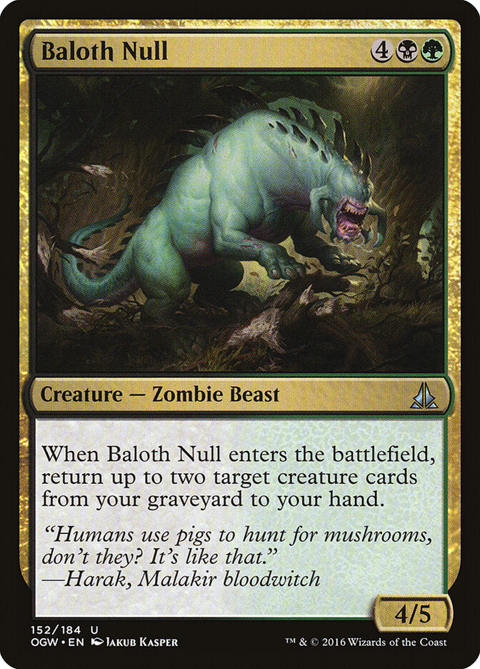 Baloth Nulo / Baloth Null - Magic: The Gathering - MoxLand
