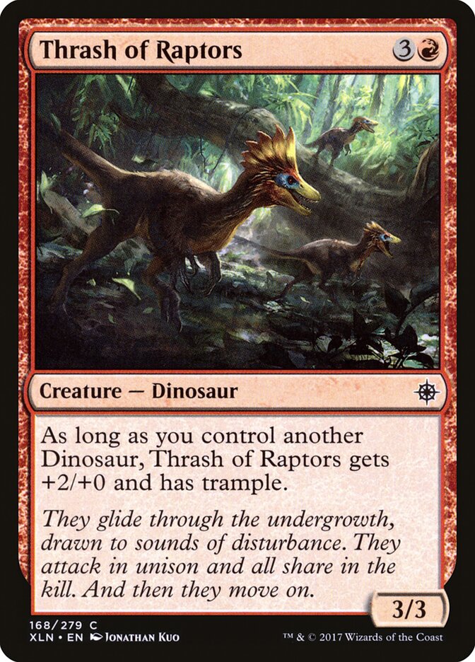 Bando de Raptores / Thrash of Raptors - Magic: The Gathering - MoxLand