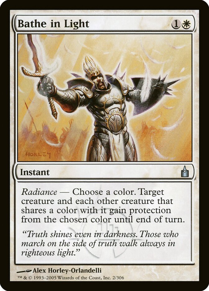 Banho de luz / Bathe in Light - Magic: The Gathering - MoxLand