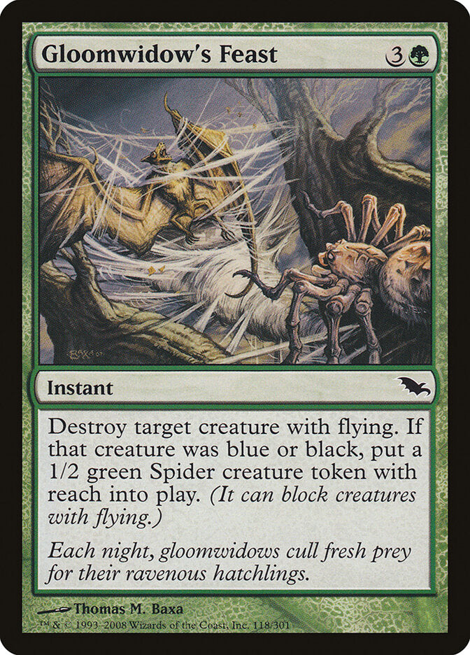 Banquete da Viúva-Sombria / Gloomwidow's Feast - Magic: The Gathering - MoxLand