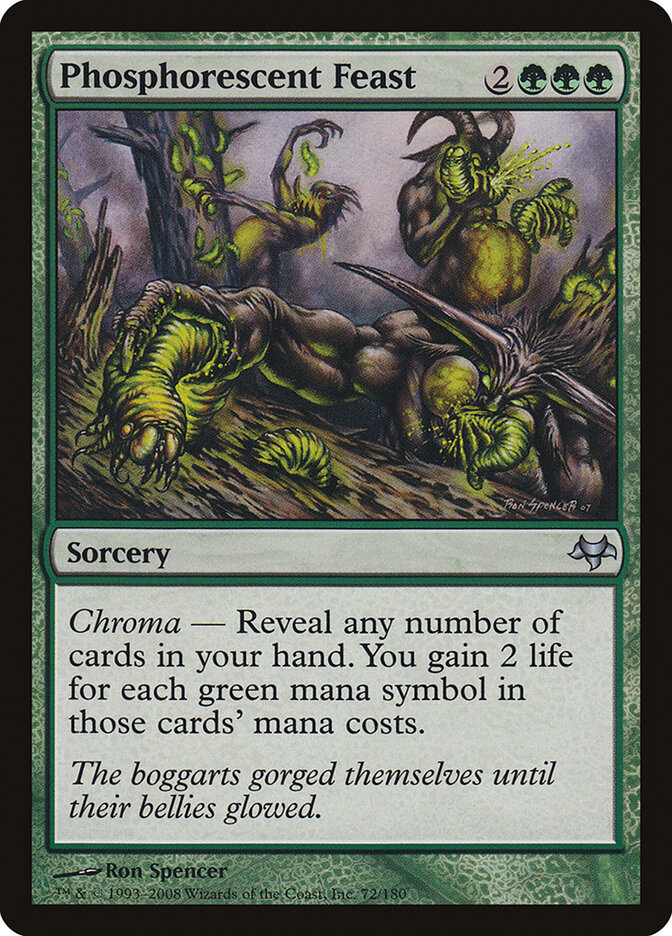 Banquete Fosforescente / Phosphorescent Feast - Magic: The Gathering - MoxLand