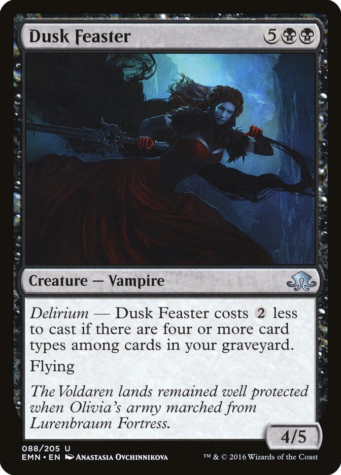 Banqueteadora do Ocaso / Dusk Feaster - Magic: The Gathering - MoxLand