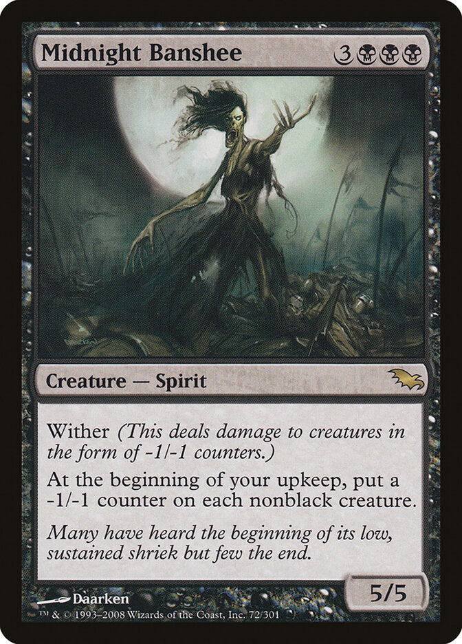 Banshee da Meia-Noite / Midnight Banshee - Magic: The Gathering - MoxLand