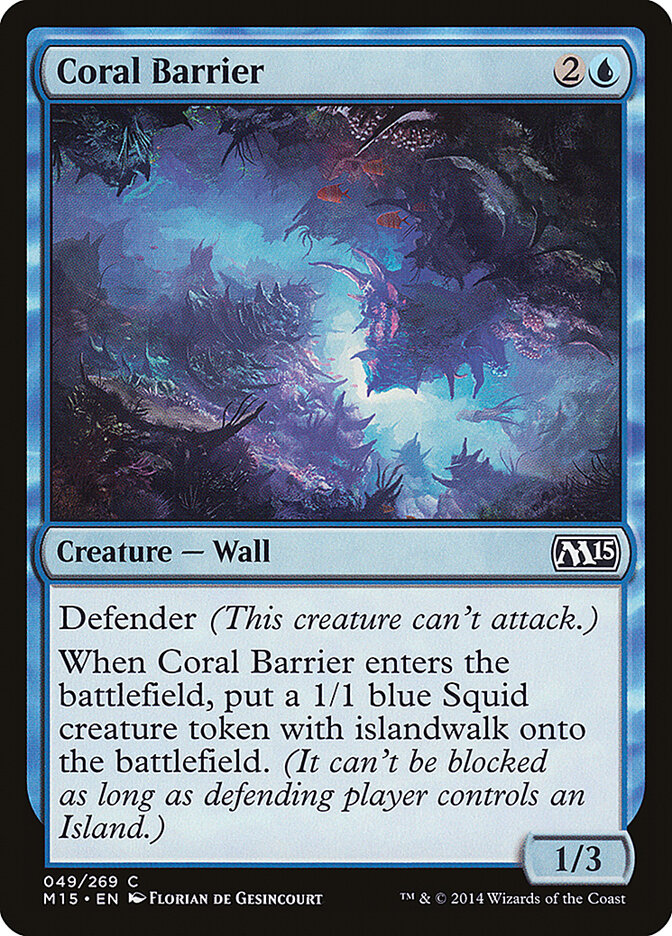 Barreira de Corais / Coral Barrier - Magic: The Gathering - MoxLand