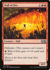 Barreira de Fogo / Wall of Fire - Magic: The Gathering - MoxLand