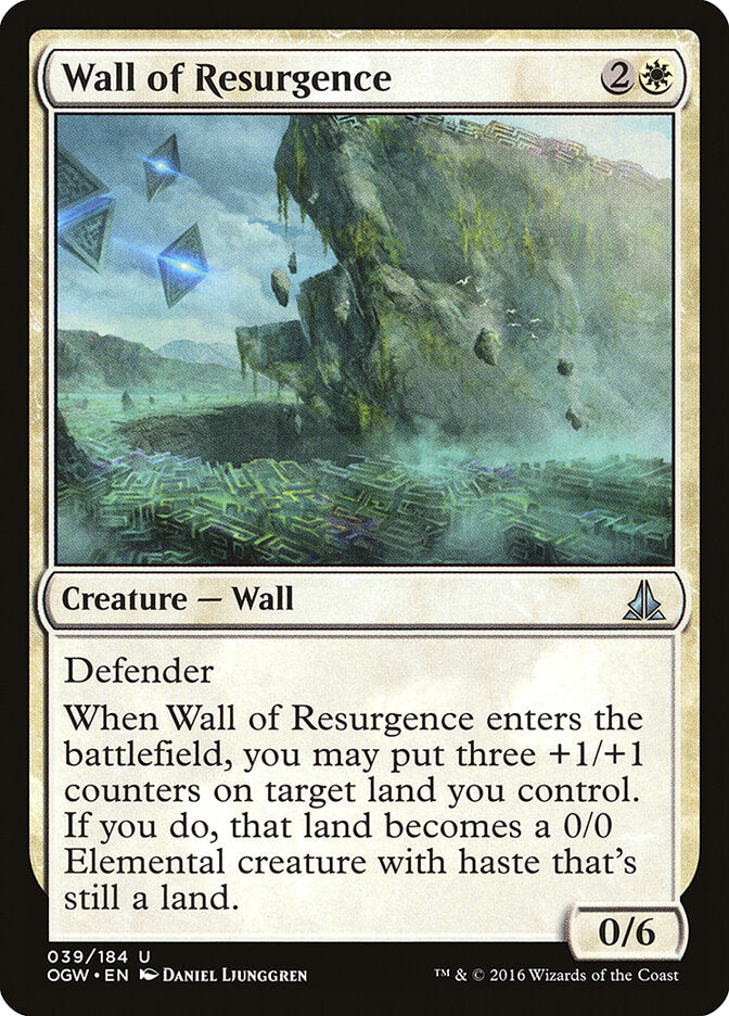 Barreira de Ressurgência / Wall of Resurgence - Magic: The Gathering - MoxLand