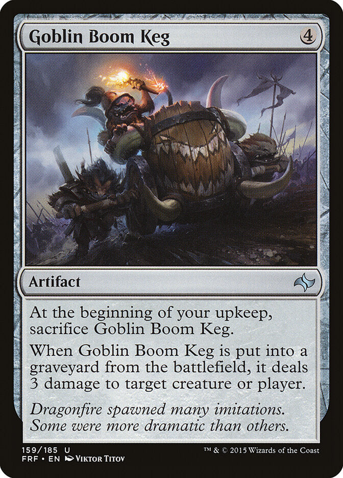 Barril de Cabum Goblin / Goblin Boom Keg - Magic: The Gathering - MoxLand