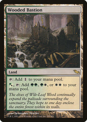 Bastião Florestal / Wooded Bastion - Magic: The Gathering - MoxLand