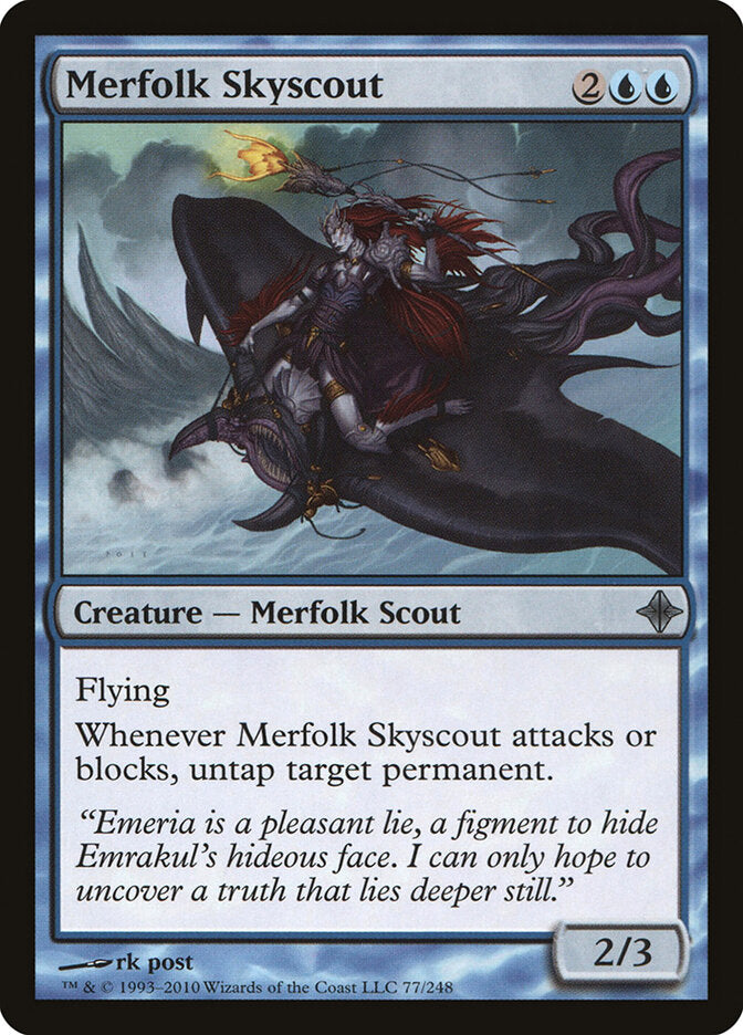 Batedor Celeste Tritão / Merfolk Skyscout - Magic: The Gathering - MoxLand