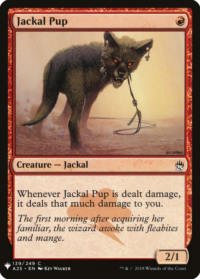 Filhote de Chacal / Jackal Pup - Magic: The Gathering - MoxLand