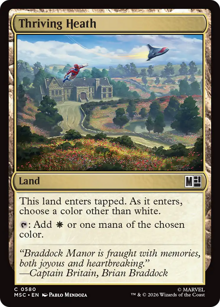 Charneca Vicejante / Thriving Heath - Magic: The Gathering - MoxLand