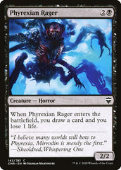 Raivoso Phyrexiano / Phyrexian Rager - Magic: The Gathering - MoxLand
