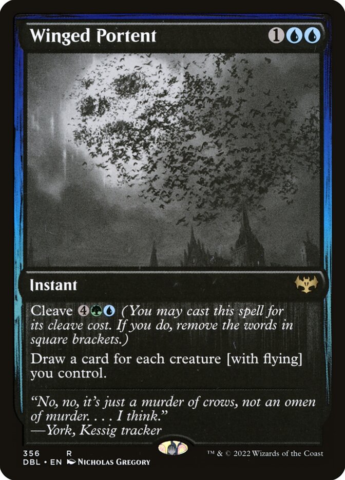 Presságio Alado / Winged Portent - Magic: The Gathering - MoxLand