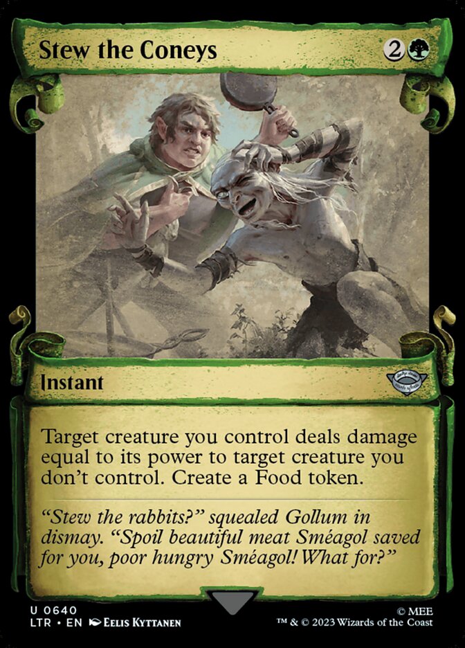 Ensopar os Coelhos / Stew the Coneys - Magic: The Gathering - MoxLand