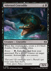 Crocodila Adornada / Adorned Crocodile - Magic: The Gathering - MoxLand