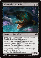 Crocodila Adornada / Adorned Crocodile - Magic: The Gathering - MoxLand