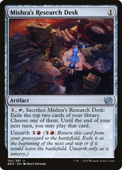 Mesa de Pesquisas de Mishra / Mishra's Research Desk - Magic: The Gathering - MoxLand