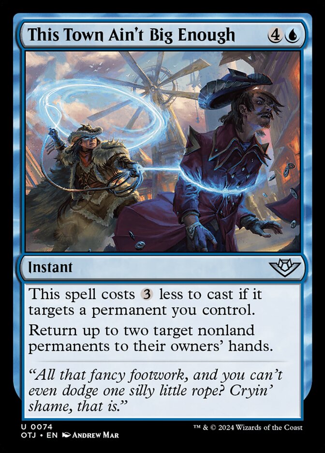 Essa Cidade É Pequena Demais / This Town Ain't Big Enough - Magic: The Gathering - MoxLand