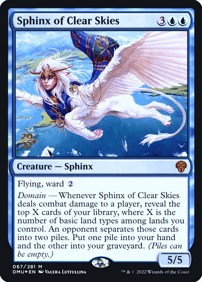 Esfinge dos Céus Límpidos / Sphinx of Clear Skies - Magic: The Gathering - MoxLand