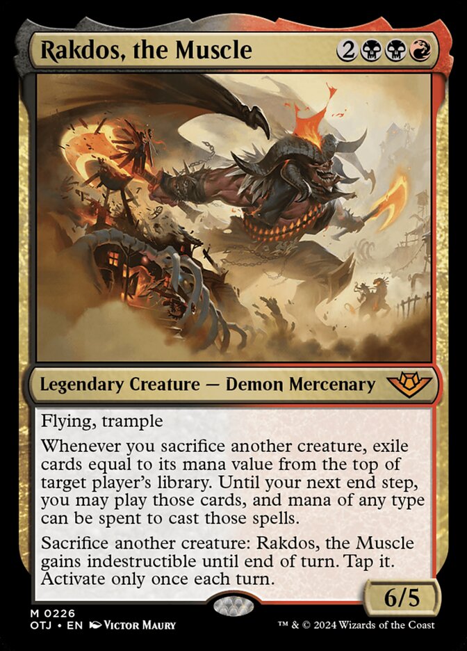 Rakdos, a Força Bruta / Rakdos, the Muscle - Magic: The Gathering - MoxLand