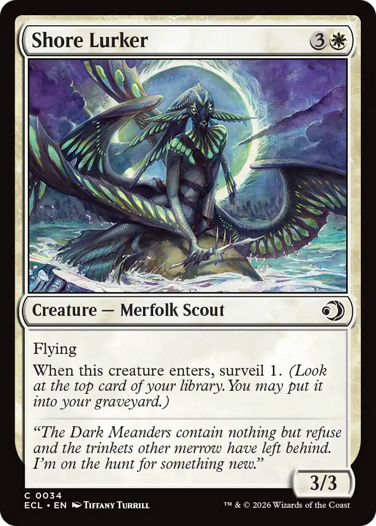 Espreitadora da Costa / Shore Lurker - Magic: The Gathering - MoxLand