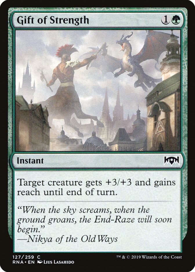 Dádiva da Força / Gift of Strength - Magic: The Gathering - MoxLand