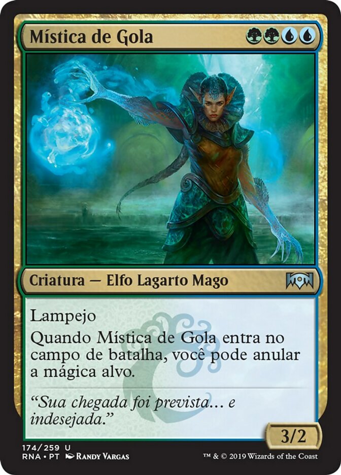 Mística de Gola / Frilled Mystic - Magic: The Gathering - MoxLand