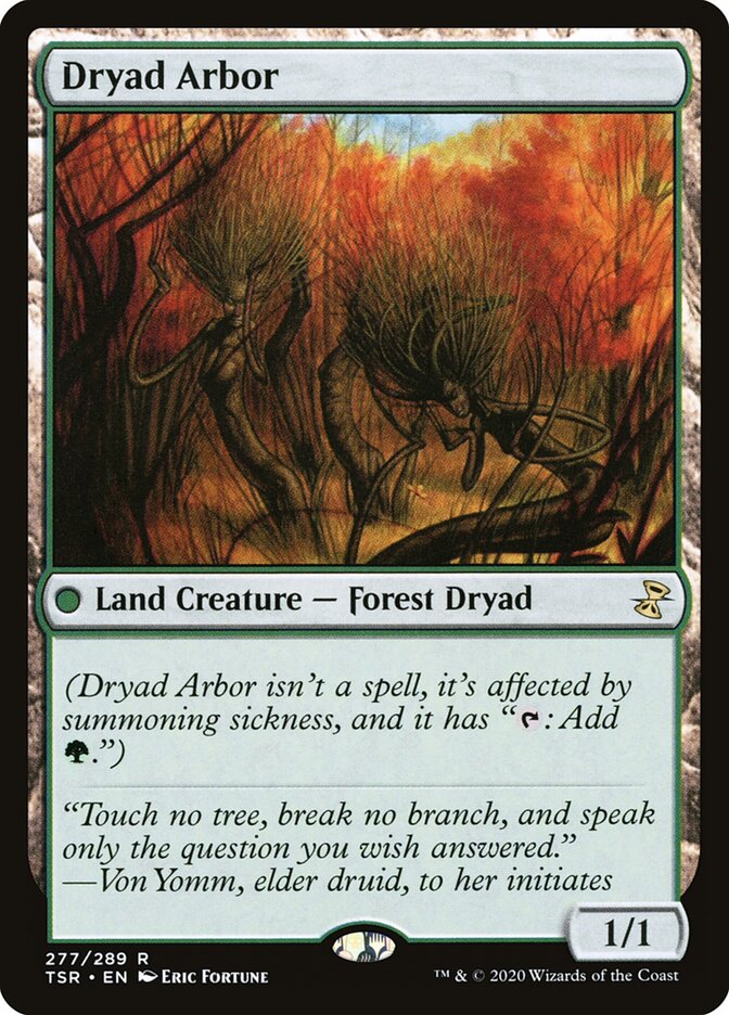 Arvoredo Dríade / Dryad Arbor - Magic: The Gathering - MoxLand