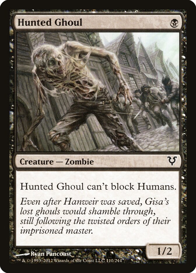 Carniçal Caçado / Hunted Ghoul - Magic: The Gathering - MoxLand