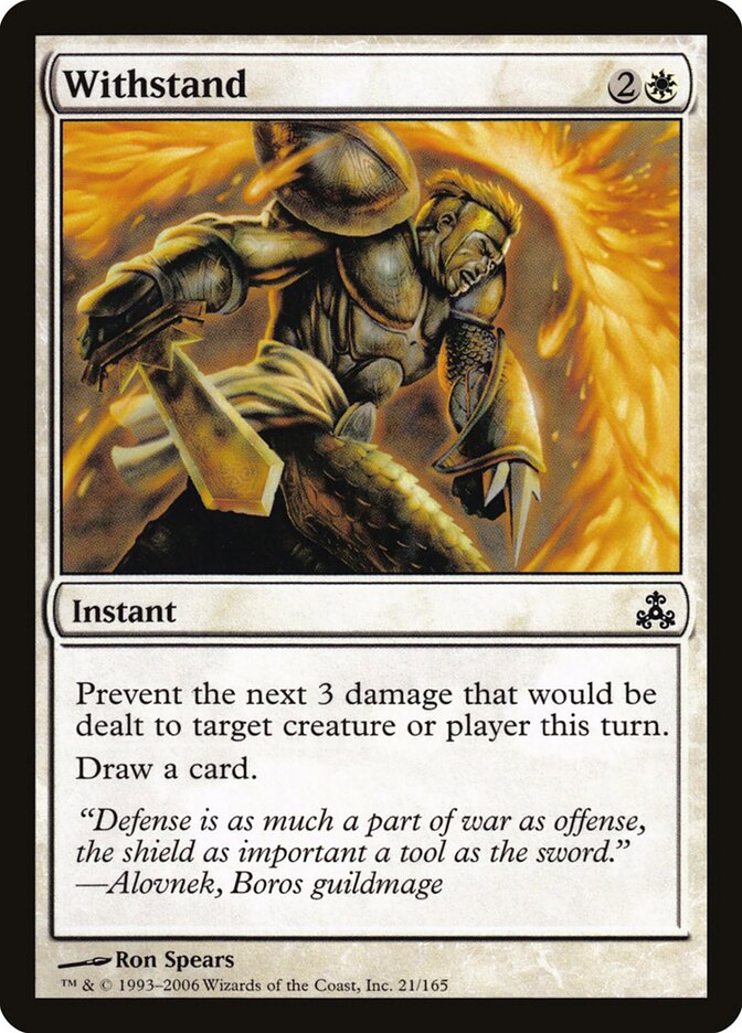 Resistir / Withstand - Magic: The Gathering - MoxLand