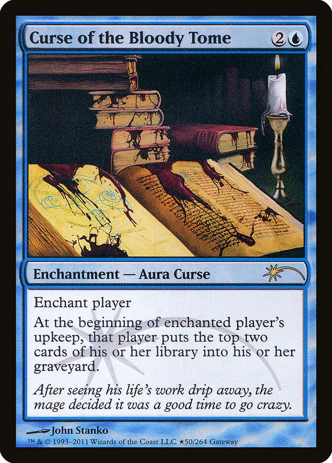 Maldição do Tomo Sangrento / Curse of the Bloody Tome - Magic: The Gathering - MoxLand