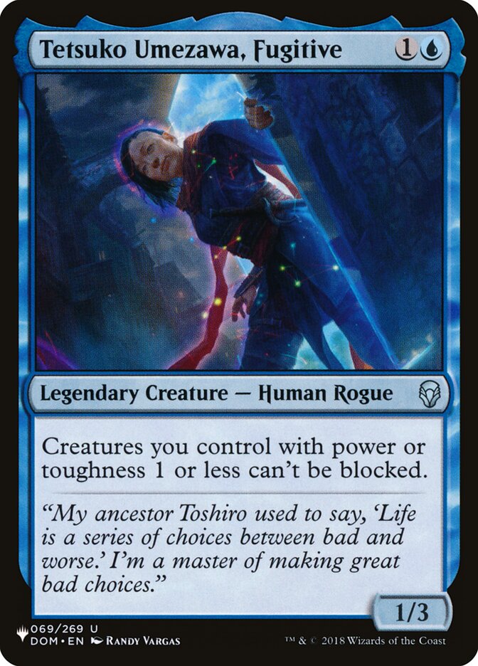 Tetsuko Umezawa, Fugitiva / Tetsuko Umezawa, Fugitive - Magic: The Gathering - MoxLand