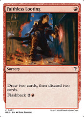 Pilhagem Infiel / Faithless Looting - Magic: The Gathering - MoxLand