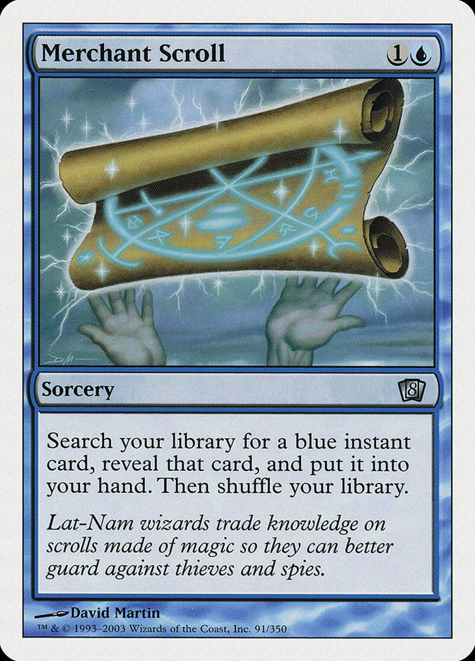 Pergaminho dos Mercadores / Merchant Scroll - Magic: The Gathering - MoxLand