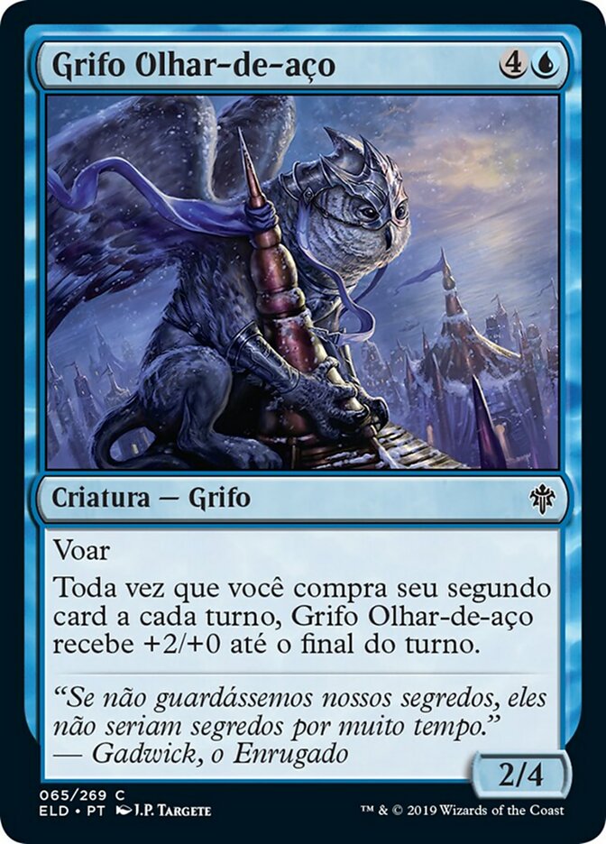 Grifo Olhar-de-aço / Steelgaze Griffin - Magic: The Gathering - MoxLand